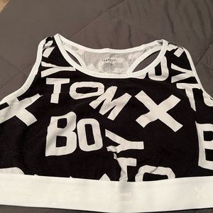 TomboyX XL racerback soft bra